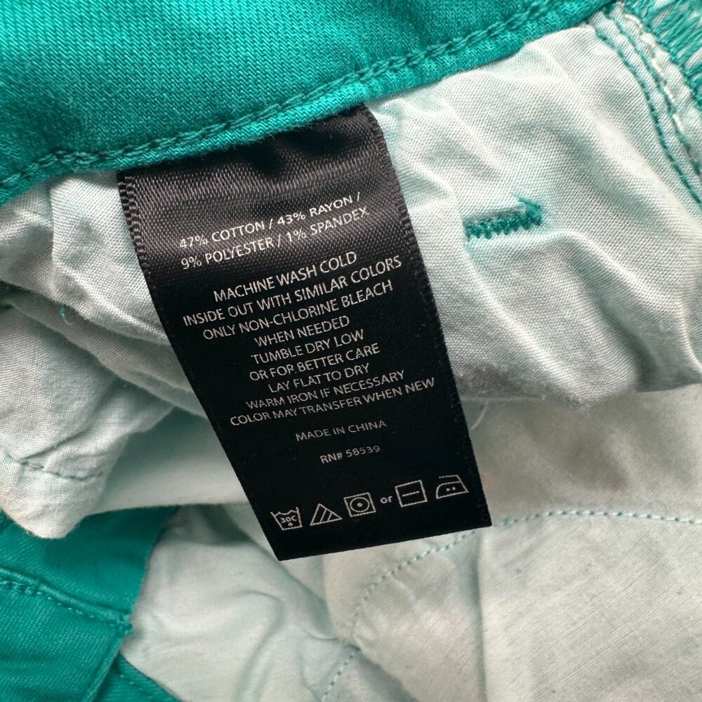 EUC Womens Kut from the Kloth Denim Jeans Teal Green 20W 20 Stretchy - Picture 5 of 5